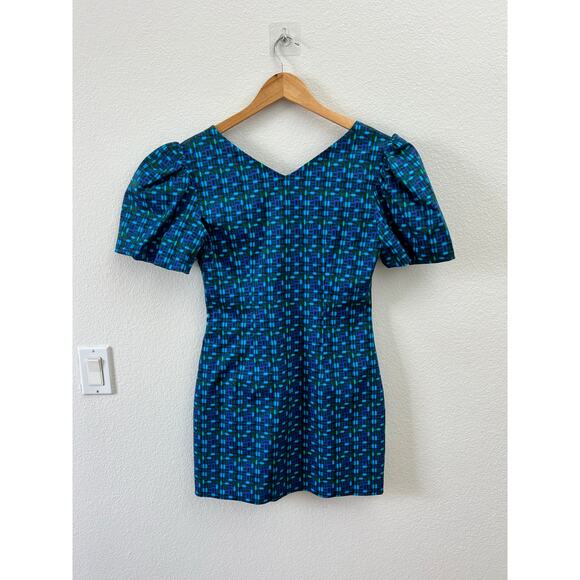 LHD Pedra Bonita Mini Dress Blue size US 8 - Picture 6 of 10